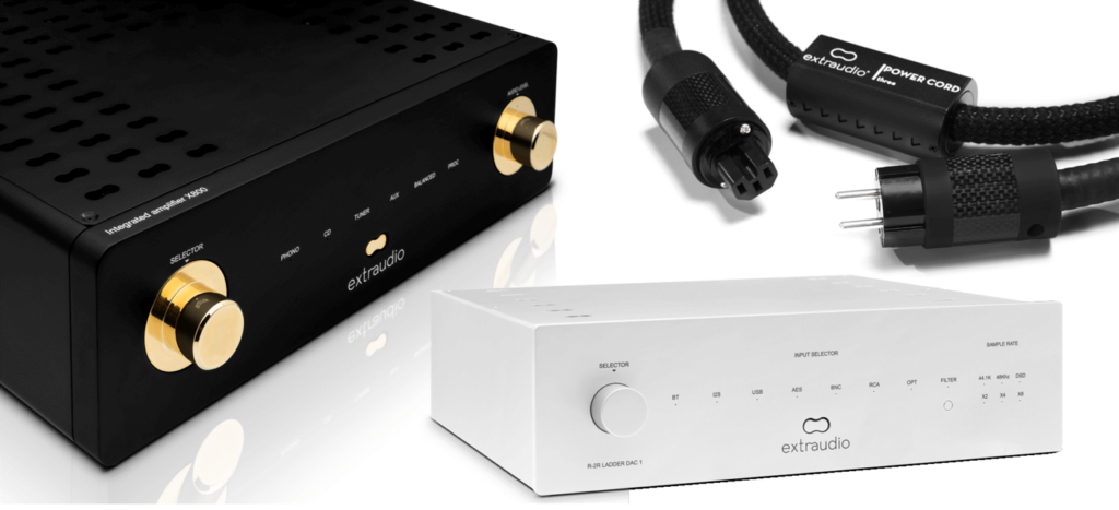 Préampli, préamplificateur de puissance Extraudio XP A1500 HIFI Haute fidélité