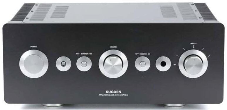 Amplificateur intégré de référence Sugden Masterclass IA-4 façade noir