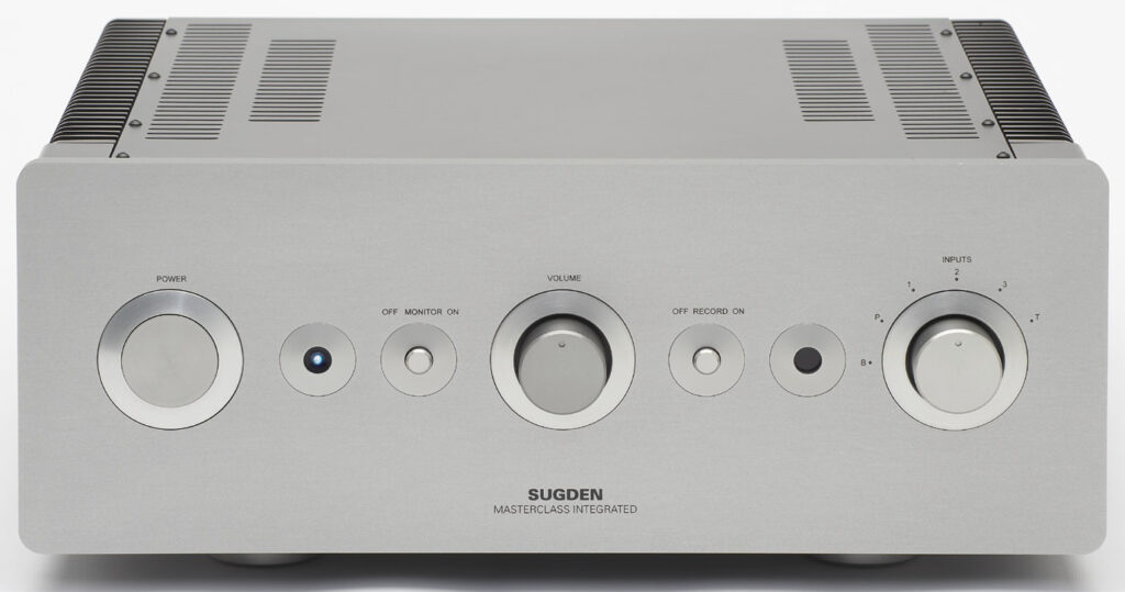 Amplificateur intégré de référence Sugden Masterclass IA-4 façade titane