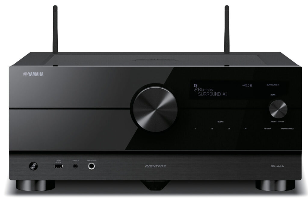 Yamaha RX‑A4A, amplificateur multicanaux Home Cinéma haut de gamme pour une expérience sonore immersive et précise.