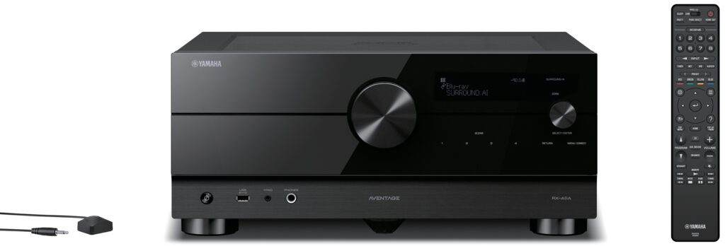 Amplificateur Home Cinéma Yamaha RX-A6A – 9 canaux, Dolby Atmos, DTS:X, 8K, disponible chez SON HD SALON PRIVÉ