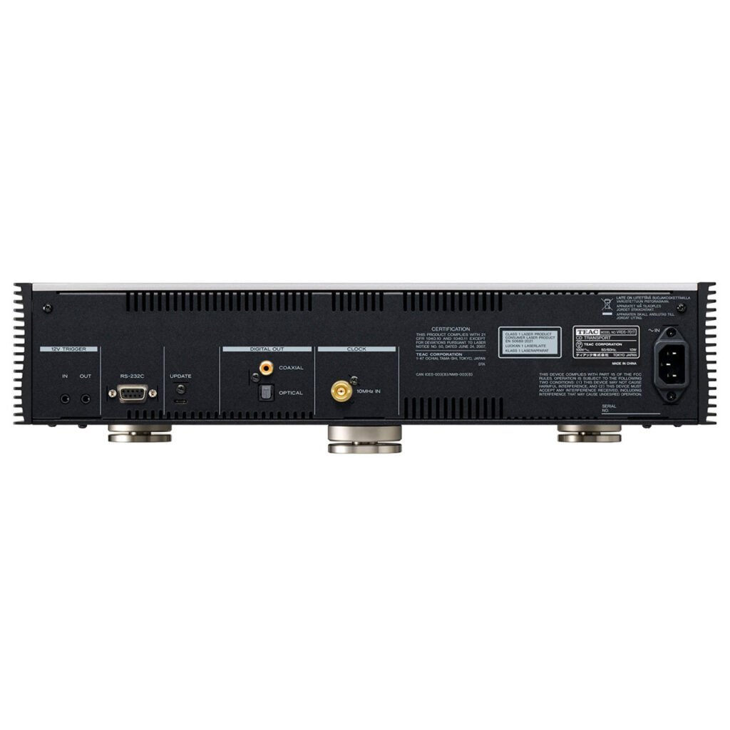 TEAC VRDS-701T sorties numériques