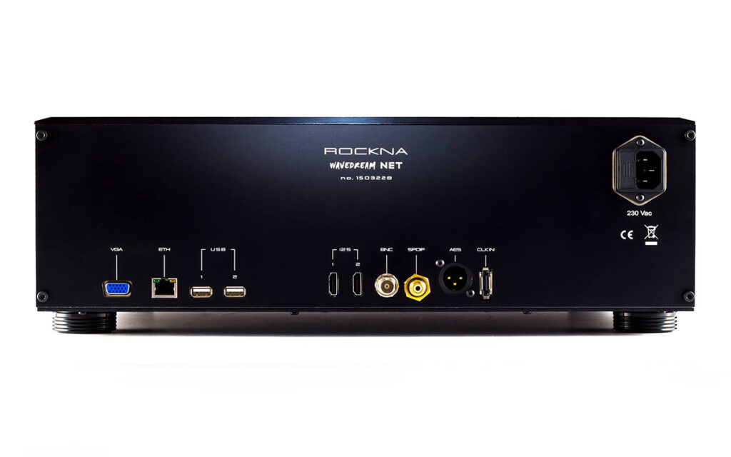 Rockna Wavedream NET – connectiques numériques audiophiles