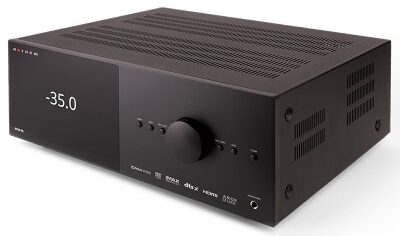 Processeur AVM 90 8K pour Home Cinéma, offrant traitement multicanaux, compatibilité 8K et qualité sonore audiophile.
