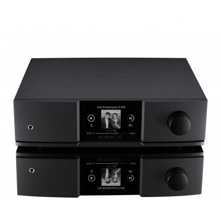 Lecteur réseau et DAC Auralic Altair G2.2 en aluminium, solution audiophile tout-en-un haute performance.