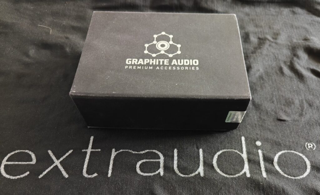 Pointes de découplage Graphite Audio IC-35 Premium – boîte de 3 pointes audiophiles haut de gamme en parfait état, comme neuves.