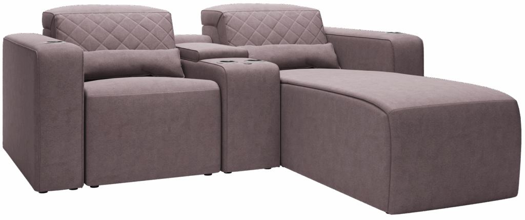 Sièges et canapés pour Home Cinéma, ergonomiques et confortables, optimisés pour profiter pleinement de vos films et séries dans une salle dédiée.