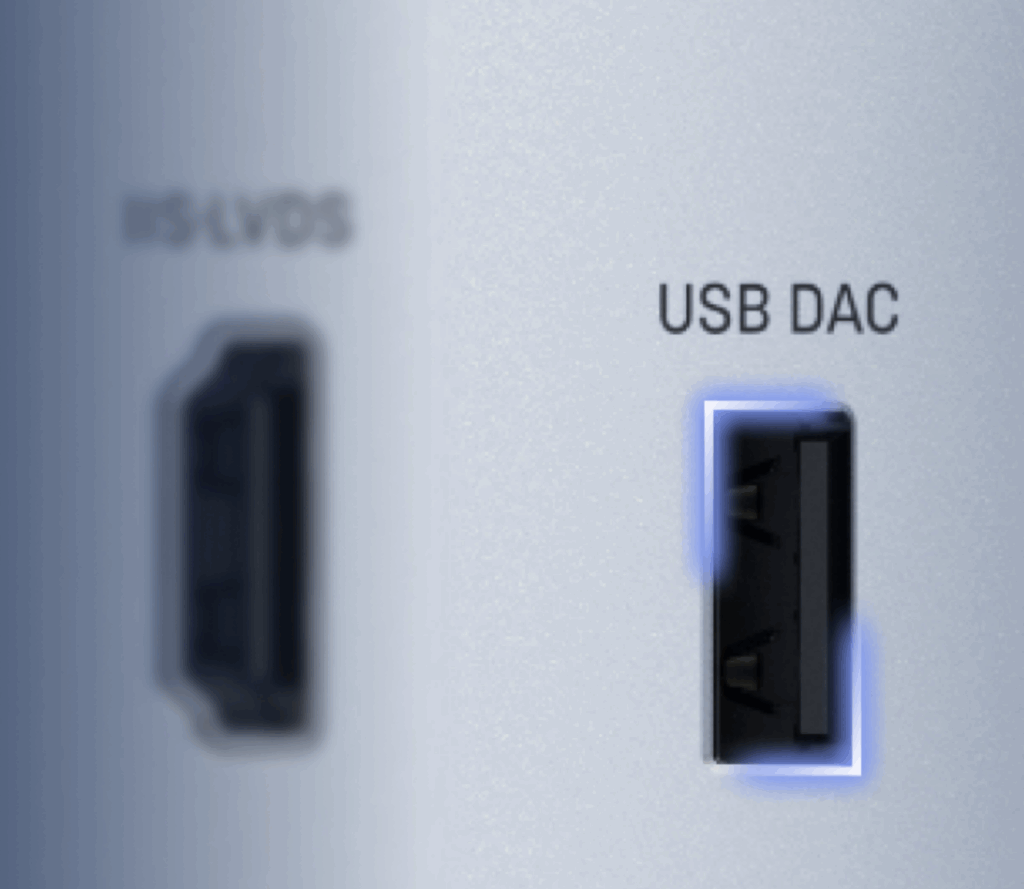 Lecteur réseau Matrix TT1 argent – Streamer audiophile haut de gamme disponible chez SON HD SALON PRIVÉ