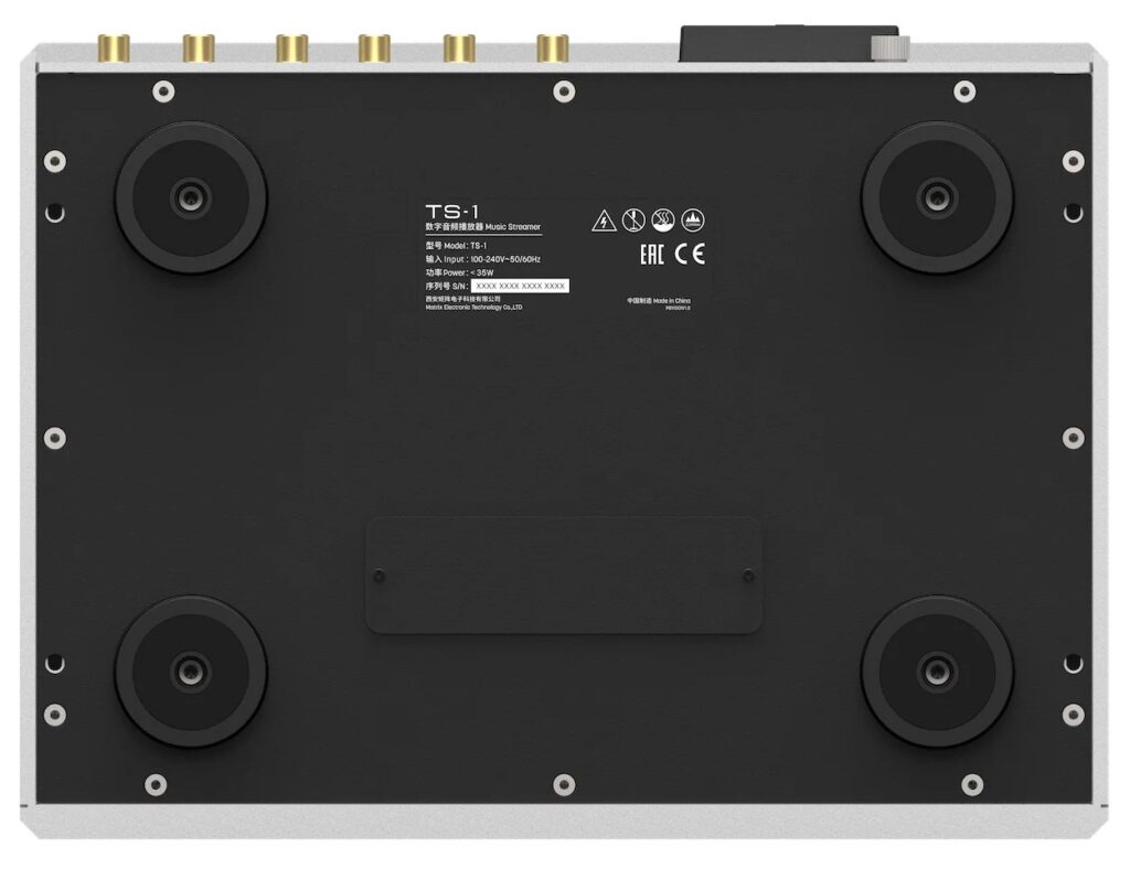Matrix Audio TS-1, lecteur réseau avec DAC et ampli casque haute fidélité en format compact