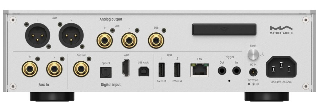 Matrix Audio TS-1, lecteur réseau avec DAC et ampli casque haute fidélité en format compact