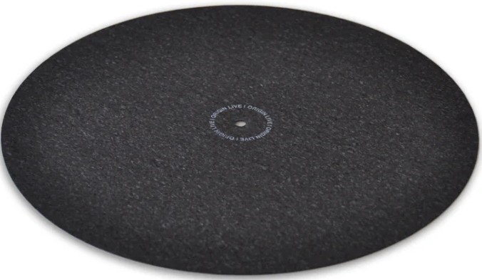 Tapis de plateau Origin Live Platter Mat Upgrade pour platine vinyle audiophile