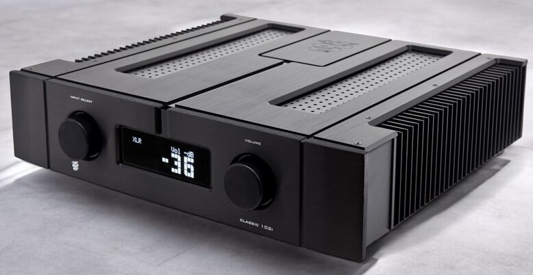 Amplificateur intégré Hifi EAM Lab CLASSIC 102i finition noire profil