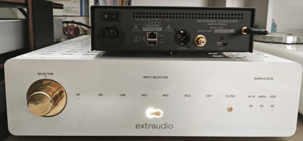 Entrées et sorties numériques Métronome DSS 2