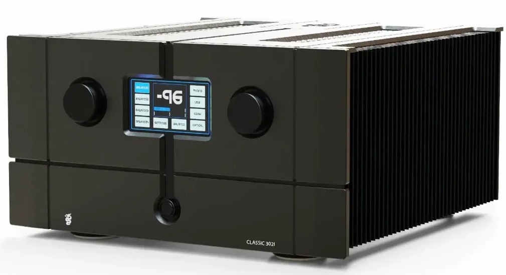 Amplificateur intégré de référence EAM Lab CLASSIC 302i face noir