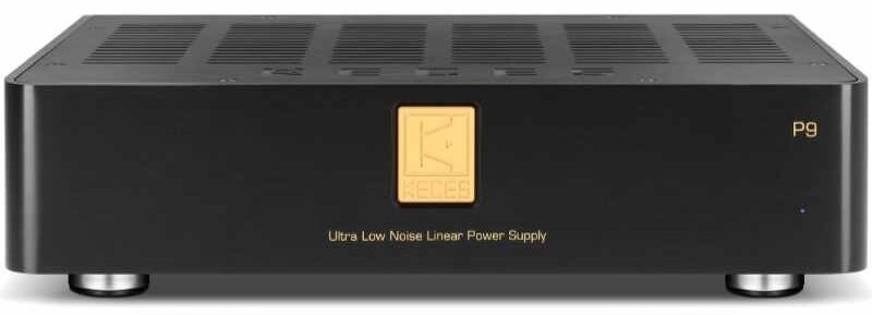 Alimentation linéaire Keces P9 avec châssis en aluminium noir de 4mm.