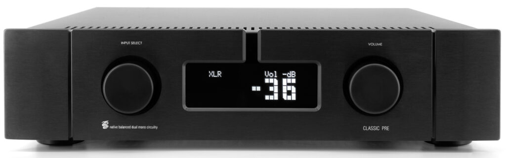 Préamplificateur haute fidélité EAM Lab CLASSIC PRE B1 face noir