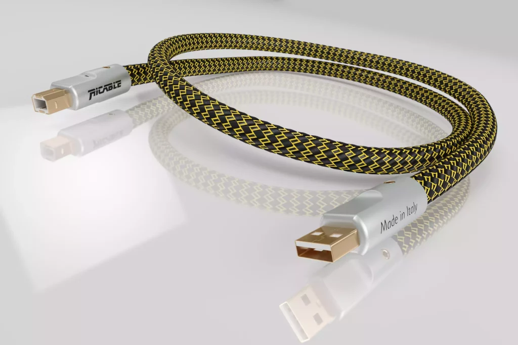 Câble Ricable USB Dedalus garantie à vie et fait main. Câble artisanal haut de gamme pour audiophiles mélomanes.