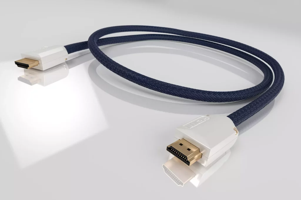Câble HDMI Ricable Suprême MKII optimisé pour les liaisons audio numériques I2S vers DAC.