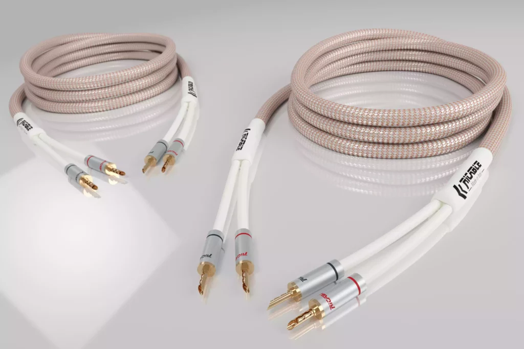 Câble Ricable série DEDALUS. Câble enceintes, HP de thaut de gamme pour la hifi.