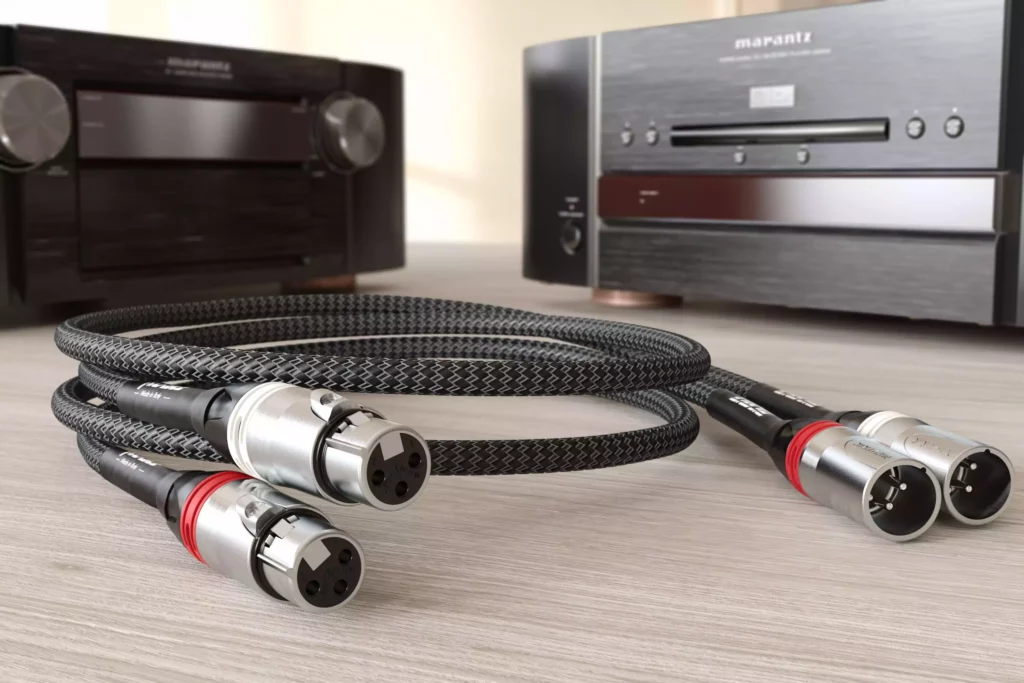 Câble Ricable série MAGNUS. Câble analogique symétrique XLR haut de gamme pour la hifi.