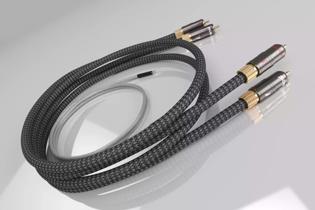 Câble Ricable série MAGNUS. Câble analogique Phono haut de gamme pour la hifi.