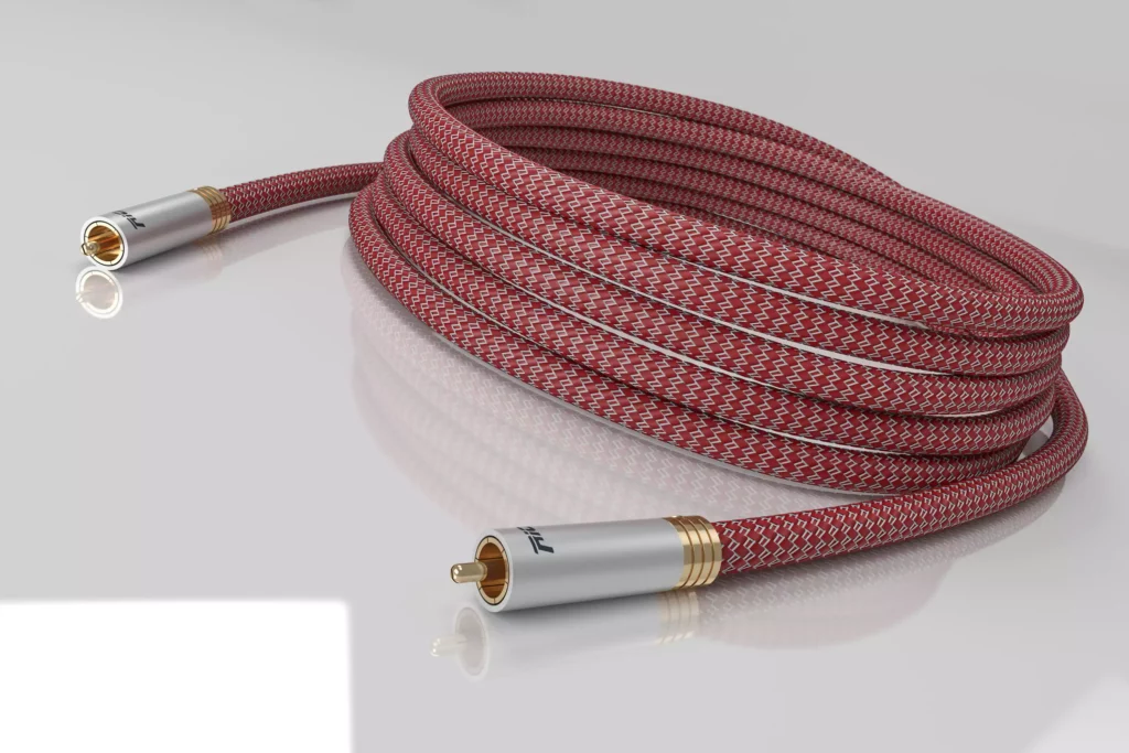 Câble Ricable DEDALUS Subwoofer RCA