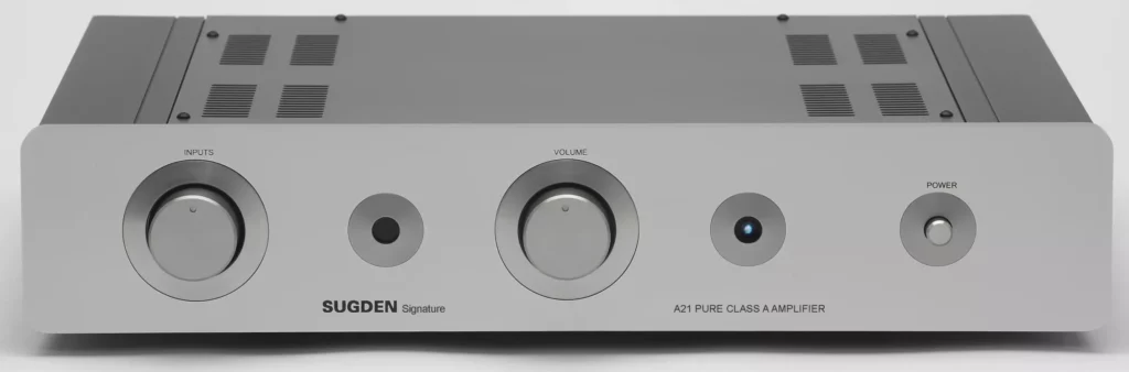 Amplificateur intégré Sugden A21i Signature vue de face