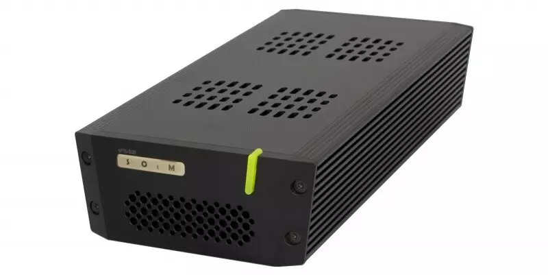 Alimentation stabilisée haute performance SOtM sPS-500 vue de face.