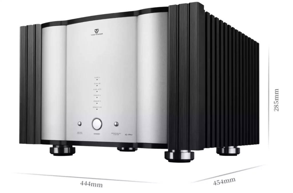 Tone Winner AD-1PA+ version Europe – amplificateur de puissance audiophile haute performance disponible chez SON HD Salon Privé.