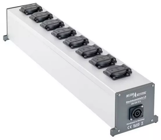 Barrette secteur 8 prises Mudrakustik traitement courant électrique