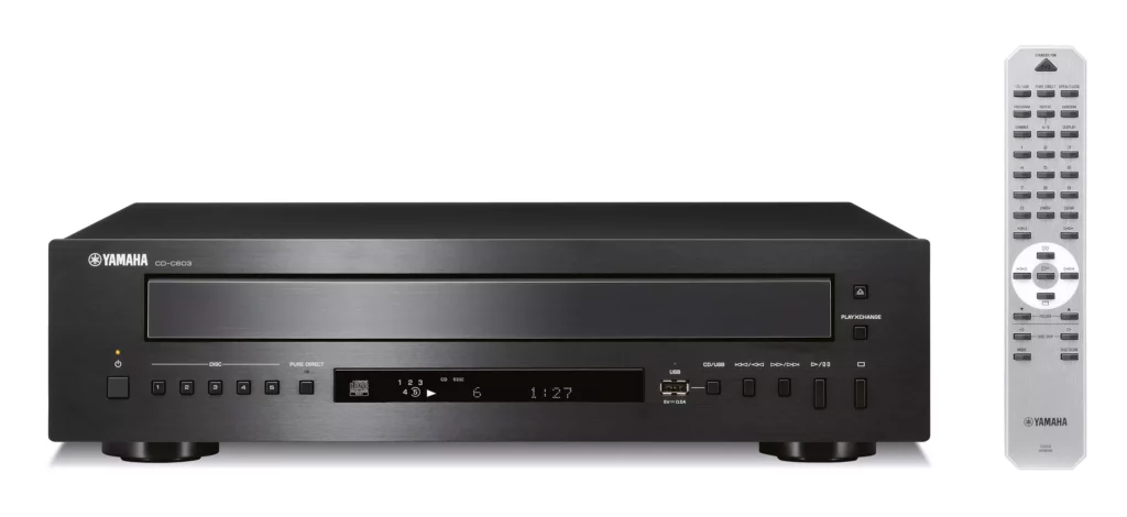 Lecteur Yamaha CD-C603 – solution audiophile haut de gamme pour restitution précise, naturelle et durable.