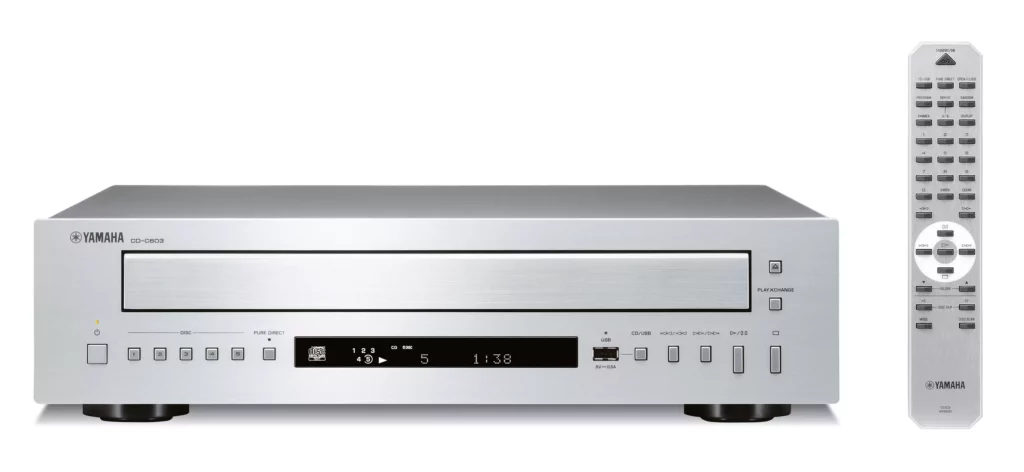 Lecteur Yamaha CD-C603 – solution audiophile haut de gamme pour restitution précise, naturelle et durable.