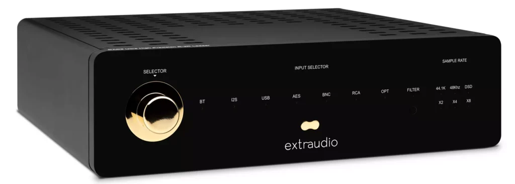 Convertisseur de référence Extraudio DAC 2 architecture double mono luxe