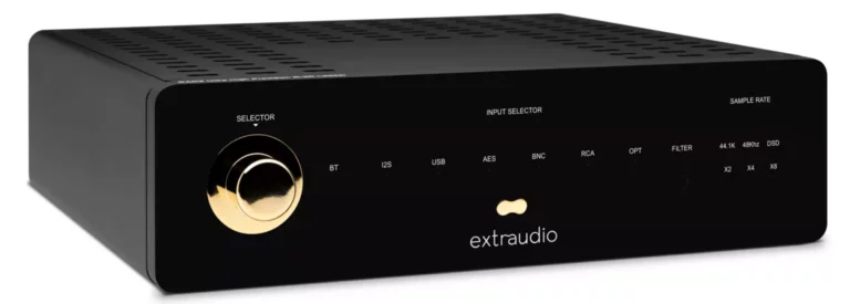 Extraudio DAC 2 R2R MK2 vue latérale