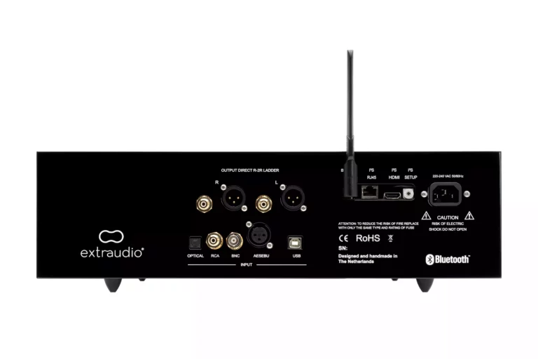 Extraudio DAC 1 R2R face arrière connectique