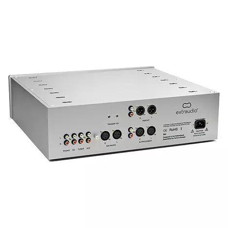 Préamplificateur Classe A Extraudio XP3 MKII Back