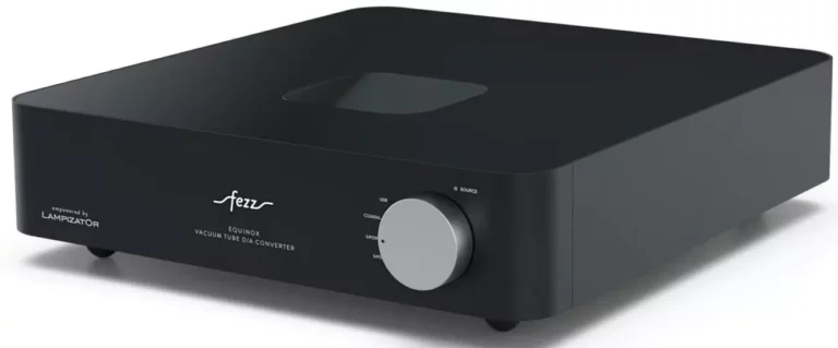 Fezz Audio Equinox finition Black Ice vue avec tube