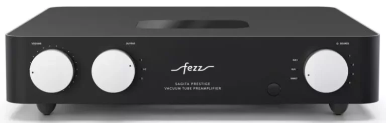 Préamplificateur Fezz Audio Sagita Prestige Classe A finition Black Ice