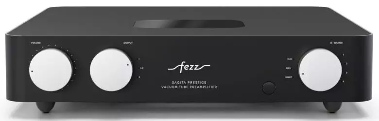 Préamplificateur Fezz Audio Sagita Prestige, ligne Evolution, design polonais moderne.