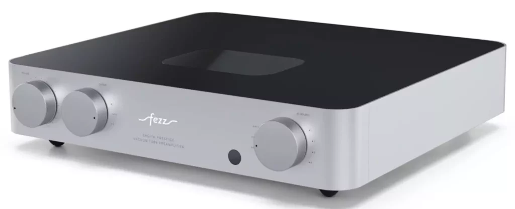 Préamplificateur Fezz Audio Sagita Prestige, ligne Evolution, design polonais moderne.
