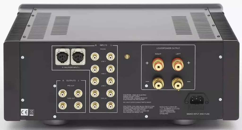 Panneau arrière du WDNET avec doubles sorties HDLink I2S et BNC.