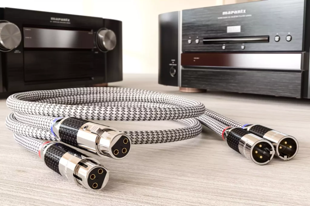 Câble Ricable série INVICTUS. Câble analogique symétrique XLR trés haut de gamme pour la hifi.