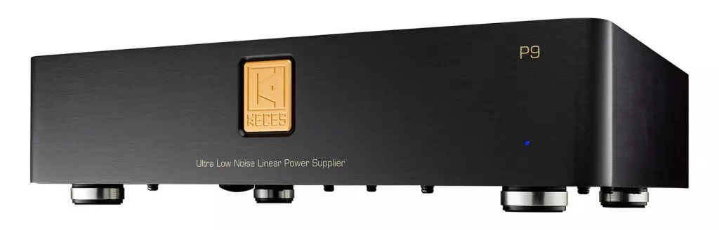 Alimentation linéaire de référence KECES P9 châssis large aluminium noir