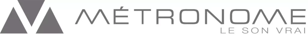 Logo Metronome Technologie fabricant français audio haut de gamme Hi-Fi Son HD Salon Privé