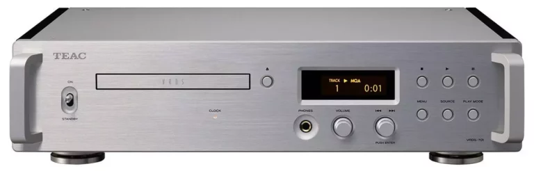 Lecteur CD TEAC VRDS-701 avec DAC intégré vue de face