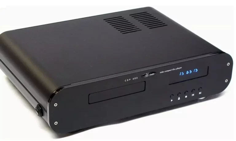 Lector CDP-603 lecteur CD à tubes vue de face