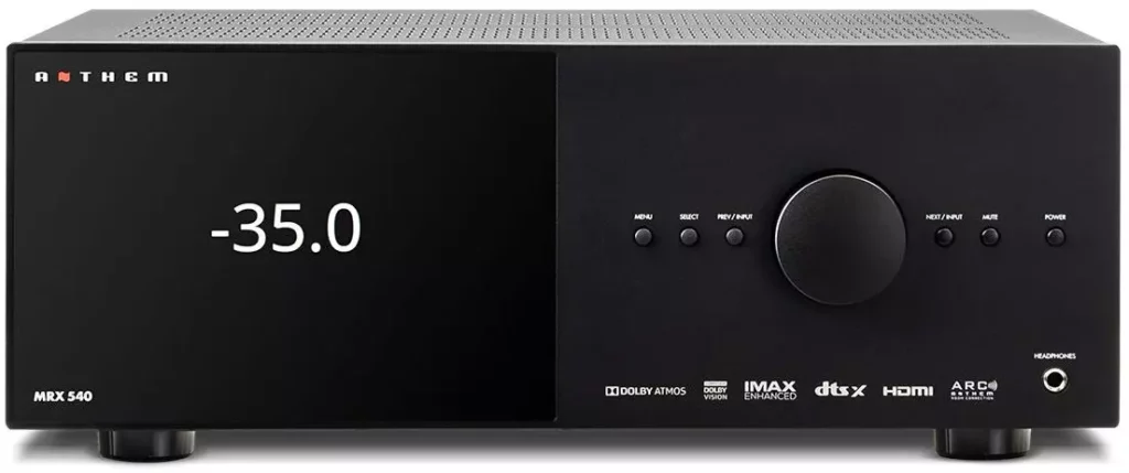 Anthem MRX 540 amplificateur Home Cinéma 5 canaux pour un son multicanal immersif et puissant