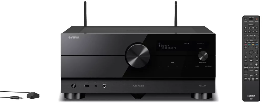 Yamaha RX‑A4A, amplificateur multicanaux Home Cinéma haut de gamme pour une expérience sonore immersive et précise.