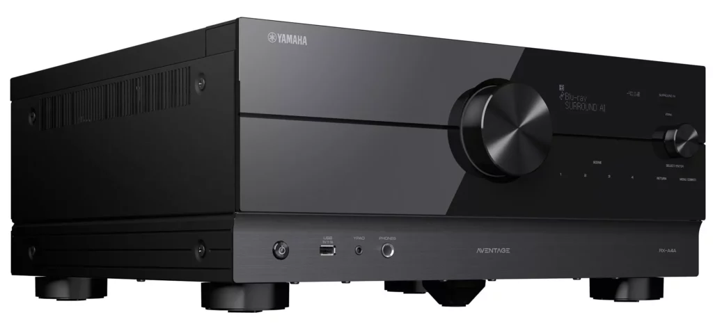 Yamaha RX‑A4A, amplificateur multicanaux Home Cinéma haut de gamme pour une expérience sonore immersive et précise.