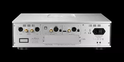 Audia Flight FLS 20 SACD face arrière connectique